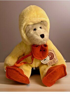 Vintage 2000 Boyds Bear T.J's Best Dressed Alouysius Quackenwaddle Dog Plush 12"